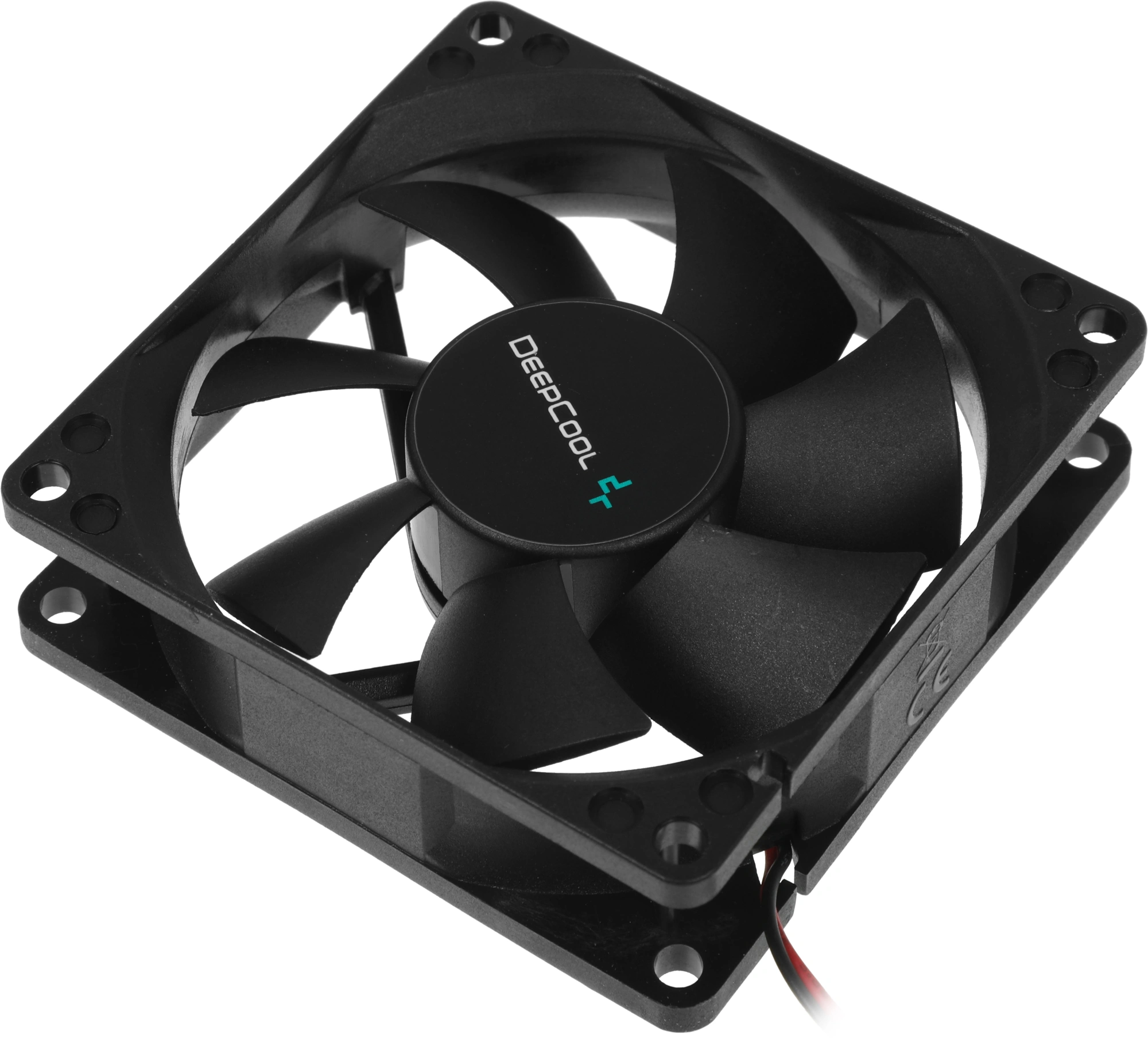 Вентилятор для корпуса Deepcool XFan 80 80х80x25 черный 4-pin (Molex) 20дБ (DP-FDC-XF80) Ret