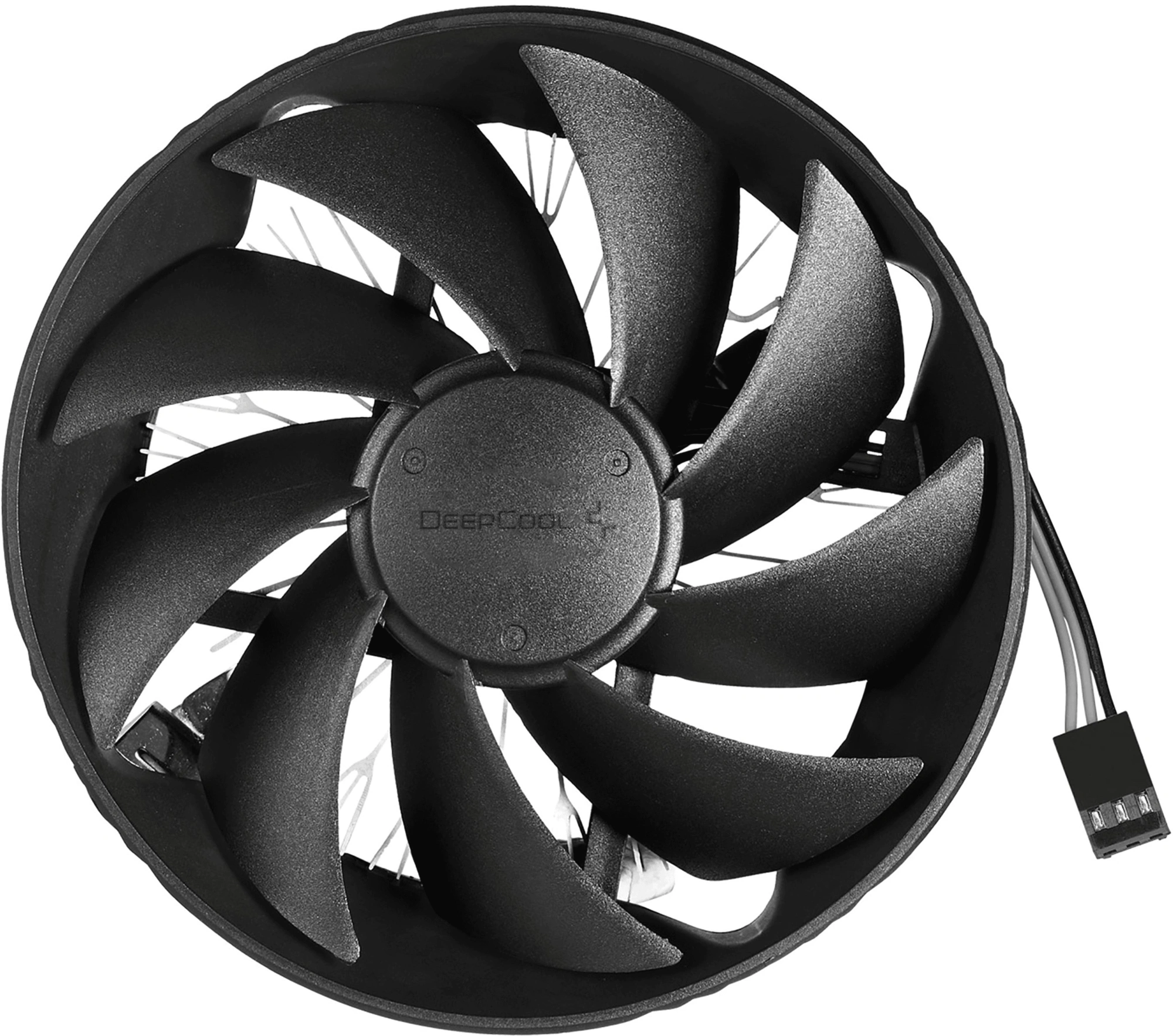 Устройство охлаждения(кулер) Deepcool Gamma Hunter V2 Soc-AM5/AM4/1200/1700/1851 черный 3-pin 21dB Al 95W 252gr Ret (G-U-HUNTER-ARNNNN-G-1)