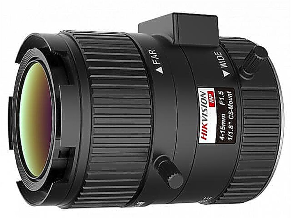 Объектив HV0415D-MP - 3 Мп, фокус 4-15мм, апертура F1,5, формат Φ9мм (1/1.8)