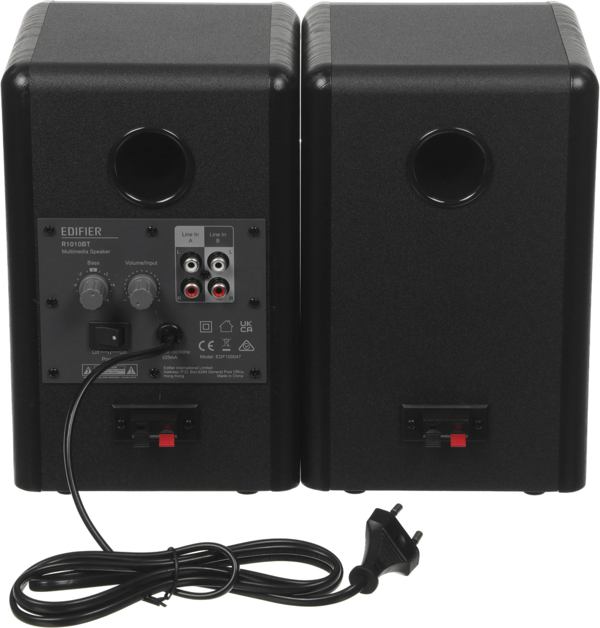 Колонки Edifier R1010BT 2.0 черный/черный 24Вт BT