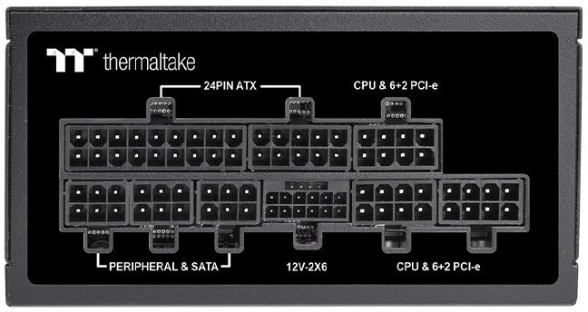 Блок питания Thermaltake SFX 850W Toughpower SFX850 Gen.5 80+ platinum (20+4pin) APFC 90mm fan 8xSATA Cab Manag RTL