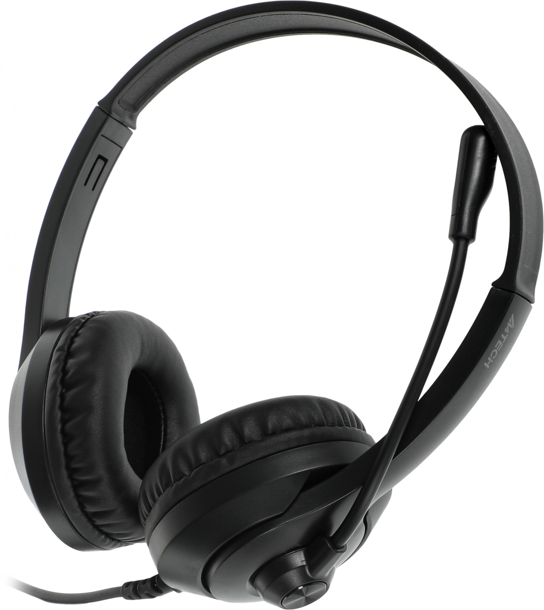 Наушники с микрофоном A4Tech Fstyler FH100i черный 1.8м накладные оголовье (FH100I (STONE BLACK))