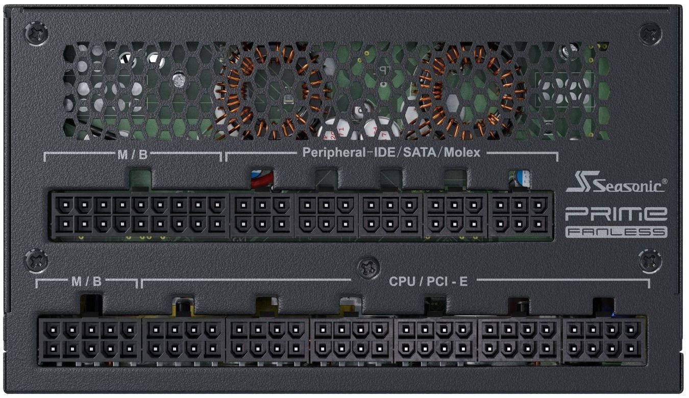 Блок питания Seasonic ATX 700W PRIME Fanless TX-700 80+ titanium (20+4pin) APFC 10xSATA Cab Manag RTL
