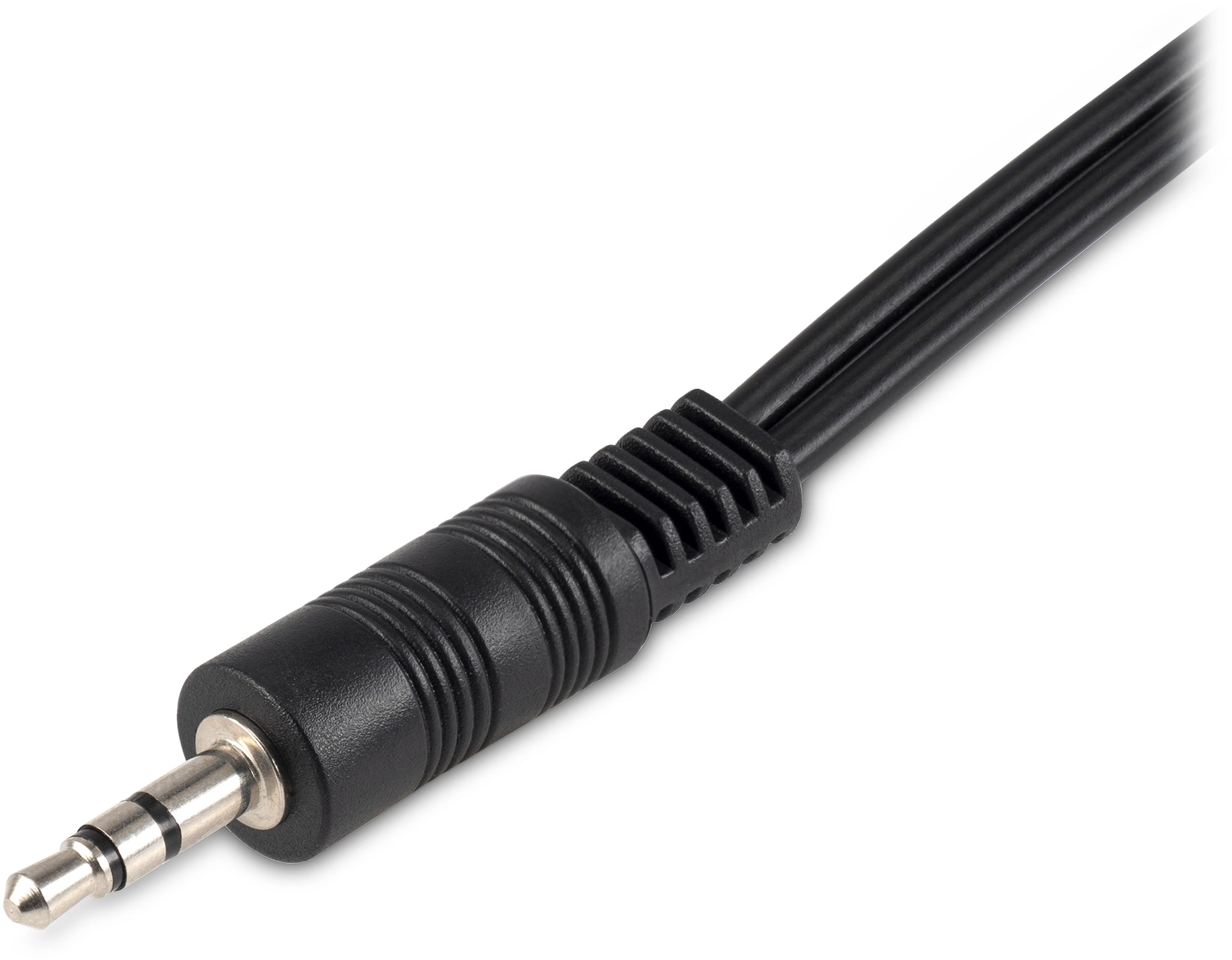 Адаптер аудио Buro BU-2XJACK-JACK 2xJack 3.5 (f)/Jack 3.5 (m) 0.2м. черный