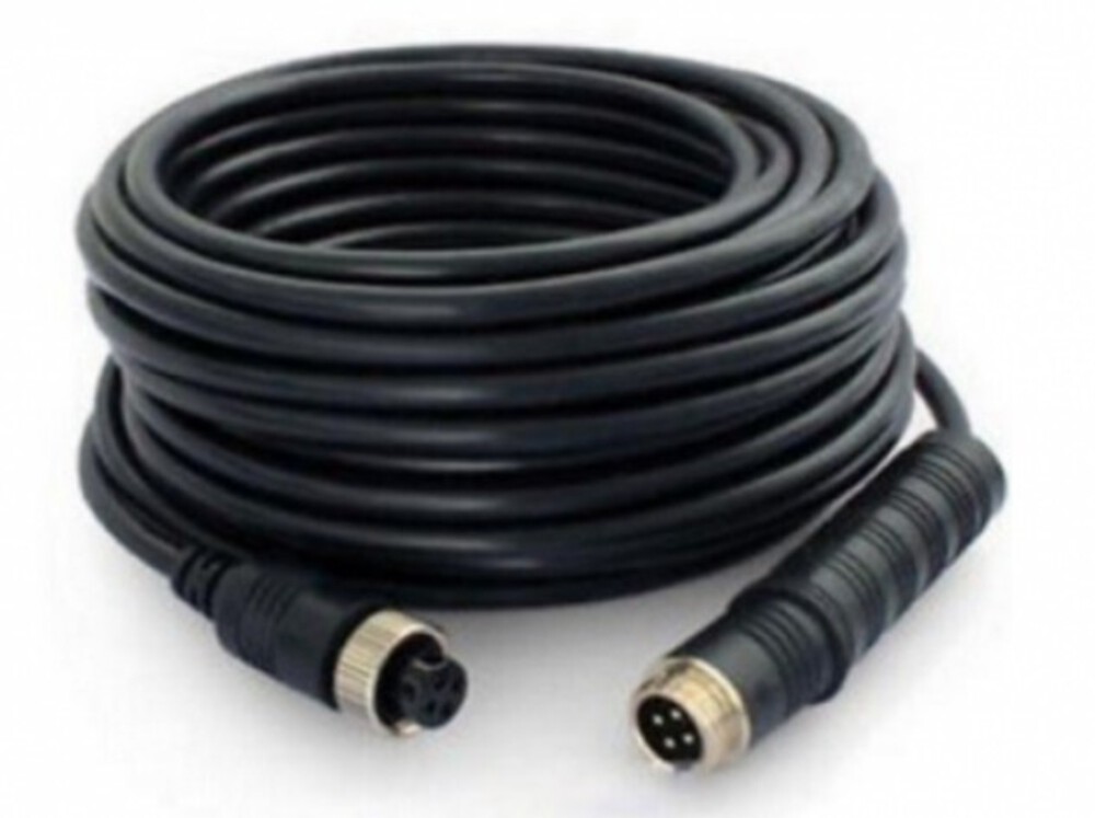 DS-MP2110-10/100MM - 4-Pin，extension cable for connecting Hikvision's mobile M12 Ipcameras