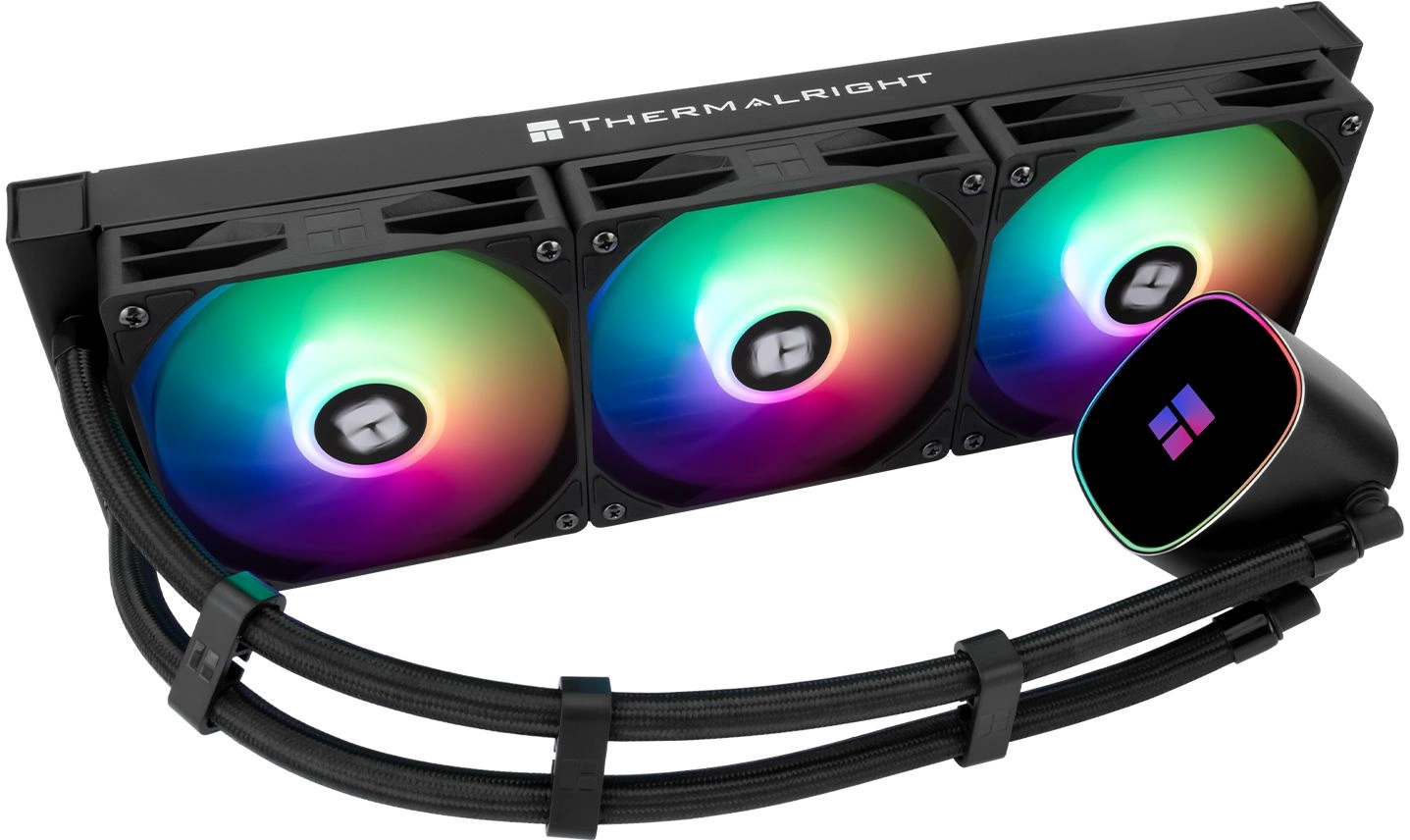 Система водяного охлаждения Thermalright Frozen Horizon 360 V2 ARGB Soc-AM5/AM4/1200/1700/1851 черный 4-pin 29.5dB Al Ret (F-HORIZON-360-BL-V2)