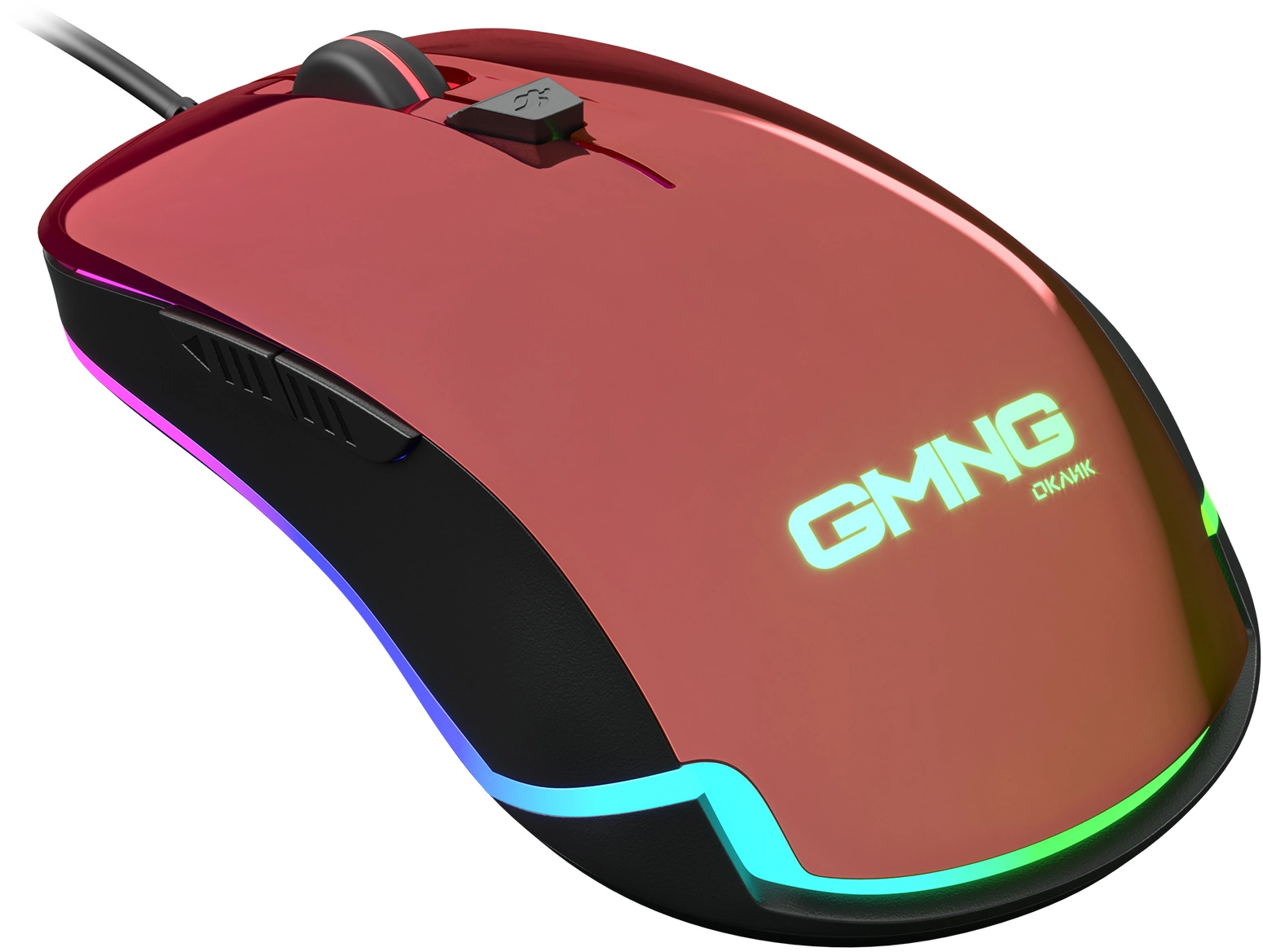 Мышь GMNG 850GM красный/черный оптическая 7200dpi USB 6but (1533460)