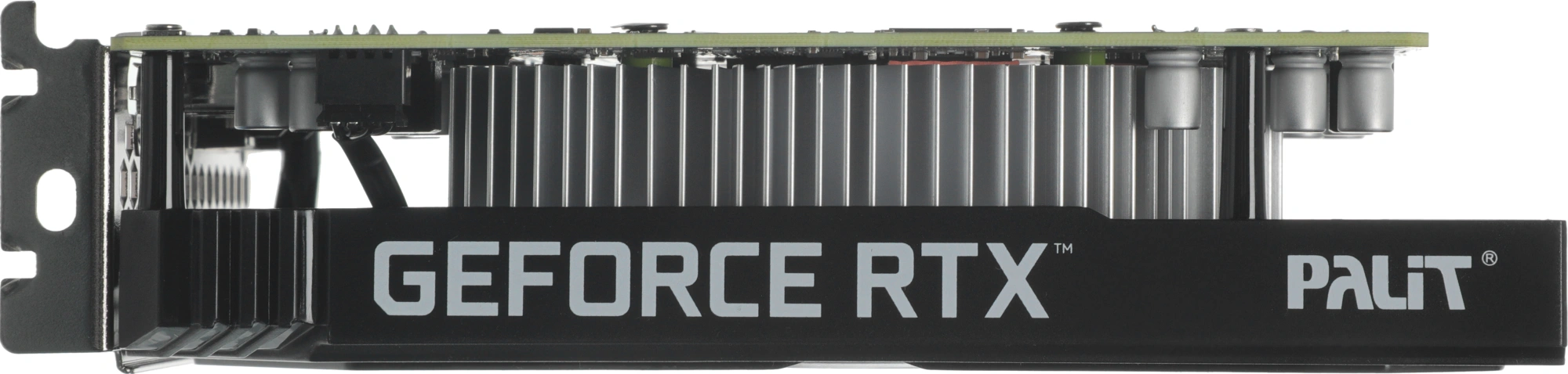 Видеокарта Palit PCI-E 4.0 PA-RTX3050 STORMX NVIDIA GeForce RTX 3050 6Gb 96bit GDDR6 1042/14000 DVIx1 HDMIx1 DPx1 HDCP Ret