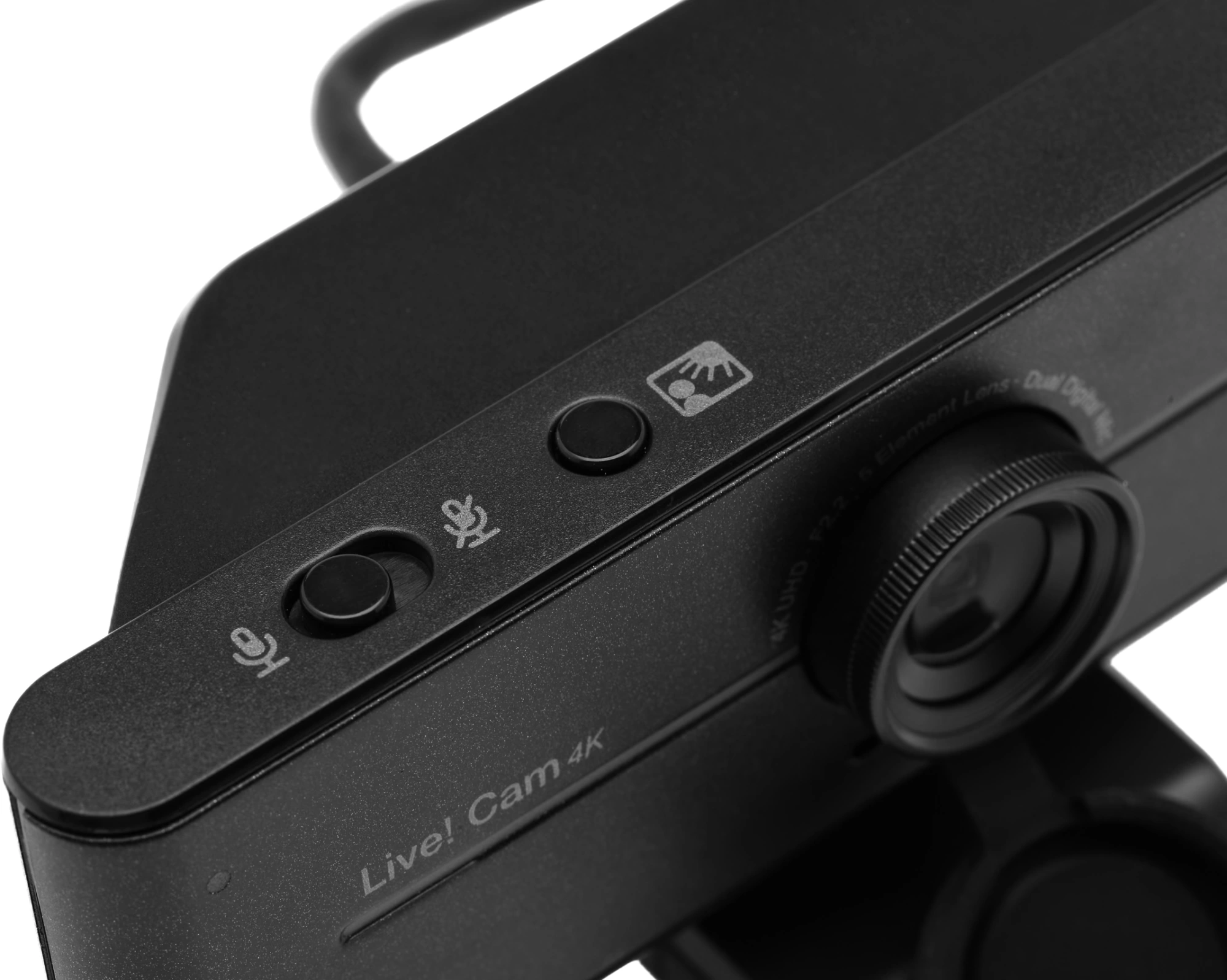 Камера Web Creative Live! Cam 4K VF0990 черный 8Mpix (3840x2160) USB2.0 с микрофоном (73VF099000000)