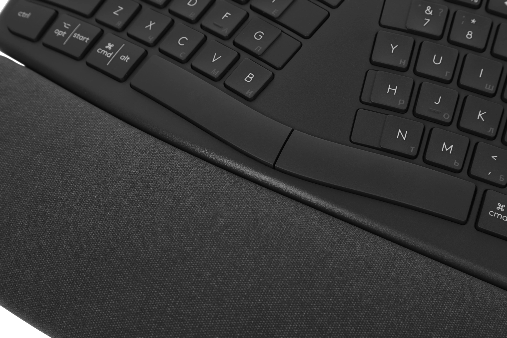 Клавиатура Logitech K860 черный USB беспроводная BT Multimedia Ergo (подставка для запястий) (920-010359)