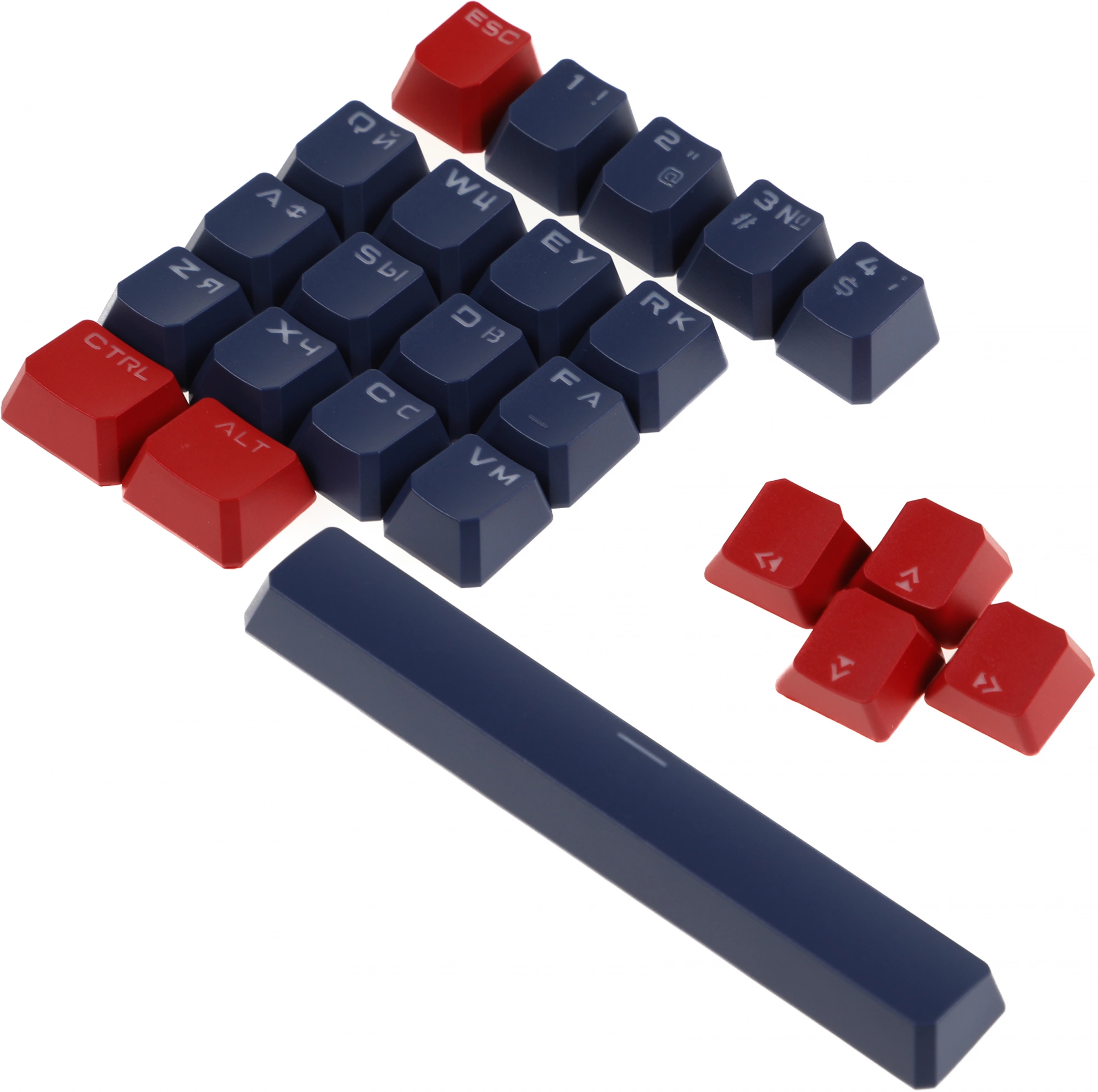 Клавиатура A4Tech S98 Sports механическая синий/белый USB for gamer LED (S98 SPORTS NAVY BLMS RED PLUS) кабель 1.8м