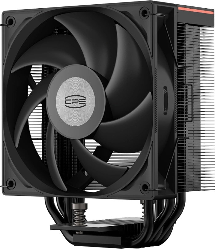 Устройство охлаждения(кулер) PcCooler RT500 Digital Soc-AM5/AM4/1200/1700/1851 черный 4-pin 34.9dB Al+Cu LCD 240W Ret (RT500-BKNWYL-GL)
