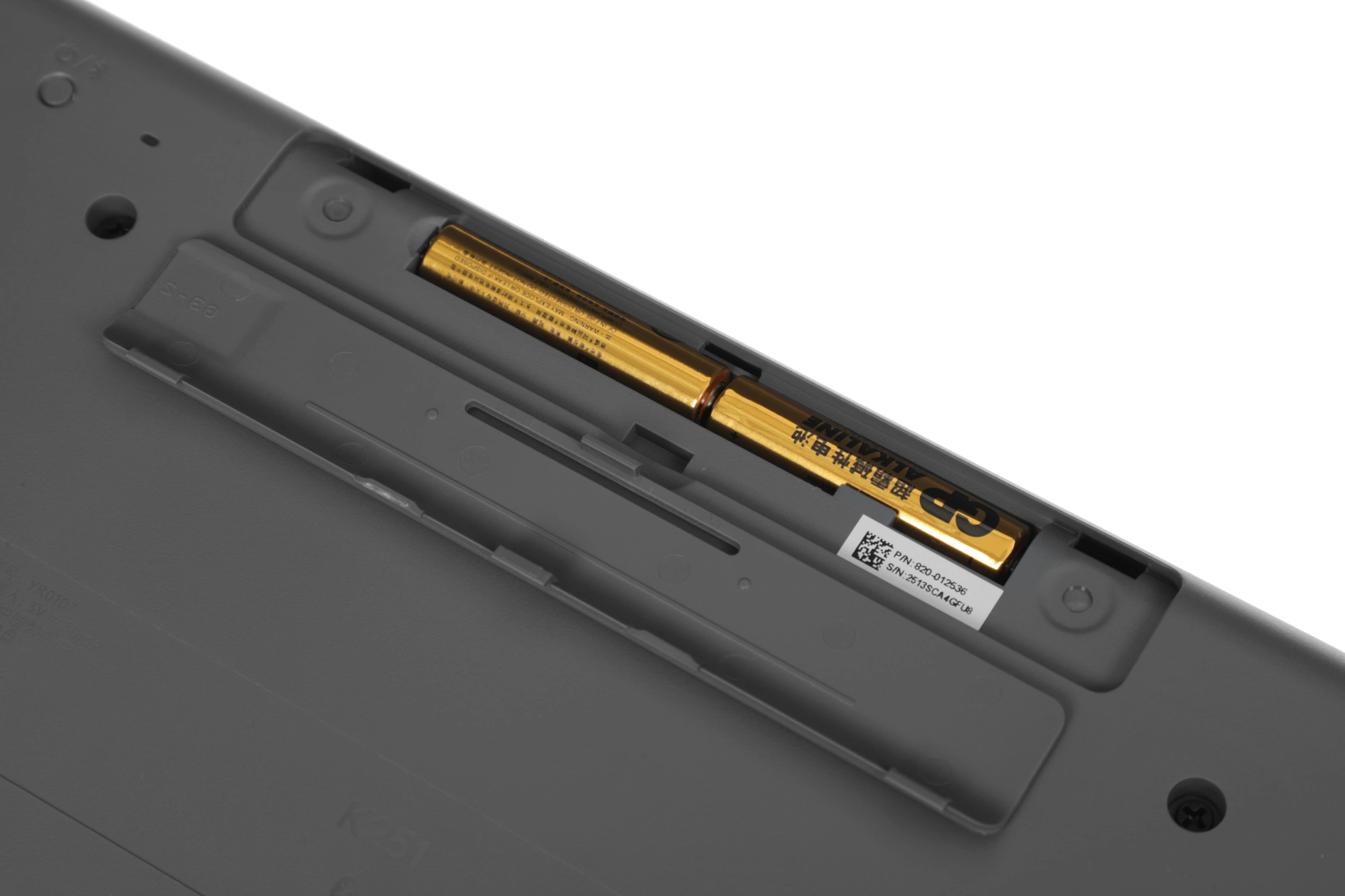Клавиатура Logitech K251 черный беспроводная BT slim (920-013363)