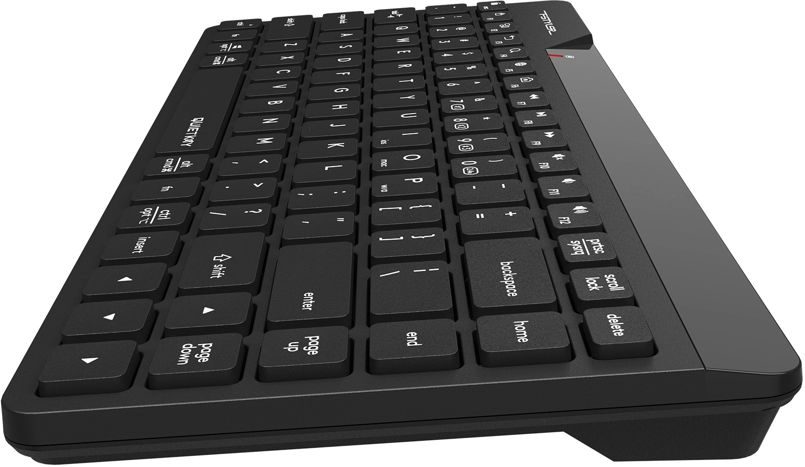 Клавиатура A4Tech FBK22 AS черный USB беспроводная BT/Radio