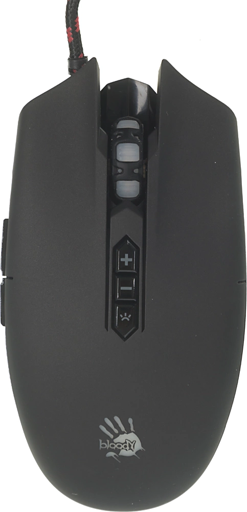 Мышь A4Tech Bloody Q80 черный оптическая 6200dpi USB 8but (Q80 BLACK)