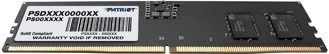 Память DDR5 32GB 5600MHz Patriot PSD532G56002 Signature RTL PC5-44800 CL46 DIMM 288-pin 1.1В dual rank Ret