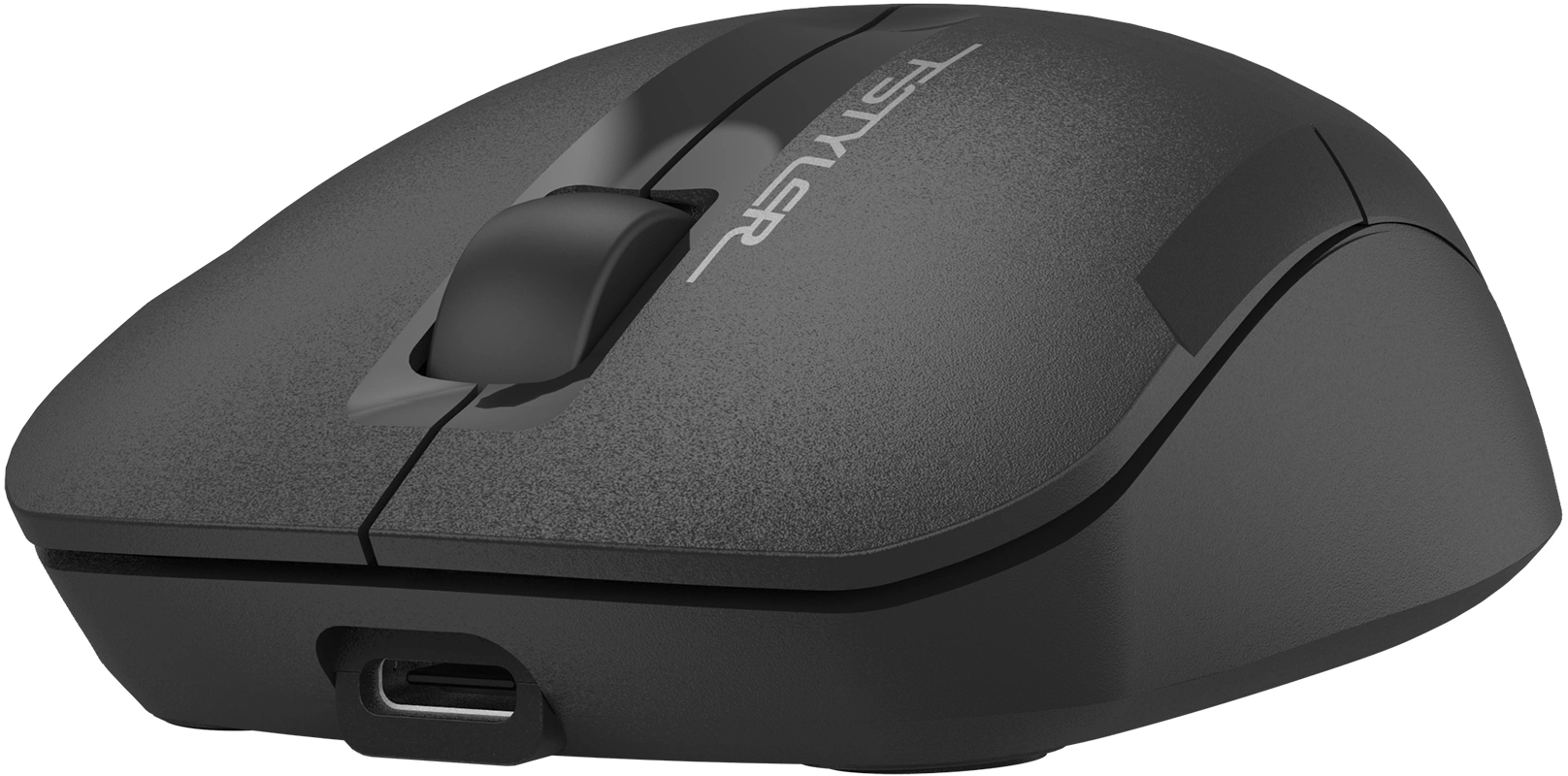 Мышь A4Tech Fstyler FG15C Air2 черный оптическая 1200dpi беспров. USB для ноутбука 3but (FG15C AIR2 BLACK)