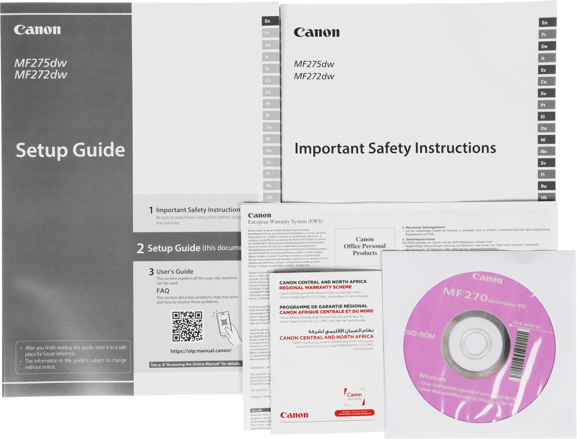 МФУ лазерный Canon i-Sensys MF275dw (5621C001) A4 Duplex Net WiFi черный