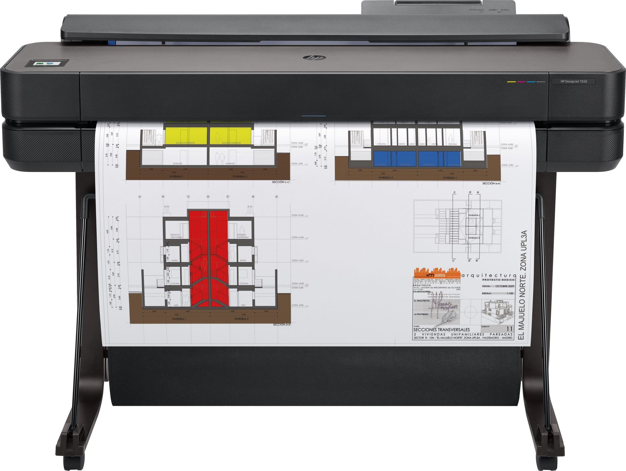 Плоттер HP Designjet T650 (5HB10A/5HB10D) A0/36"