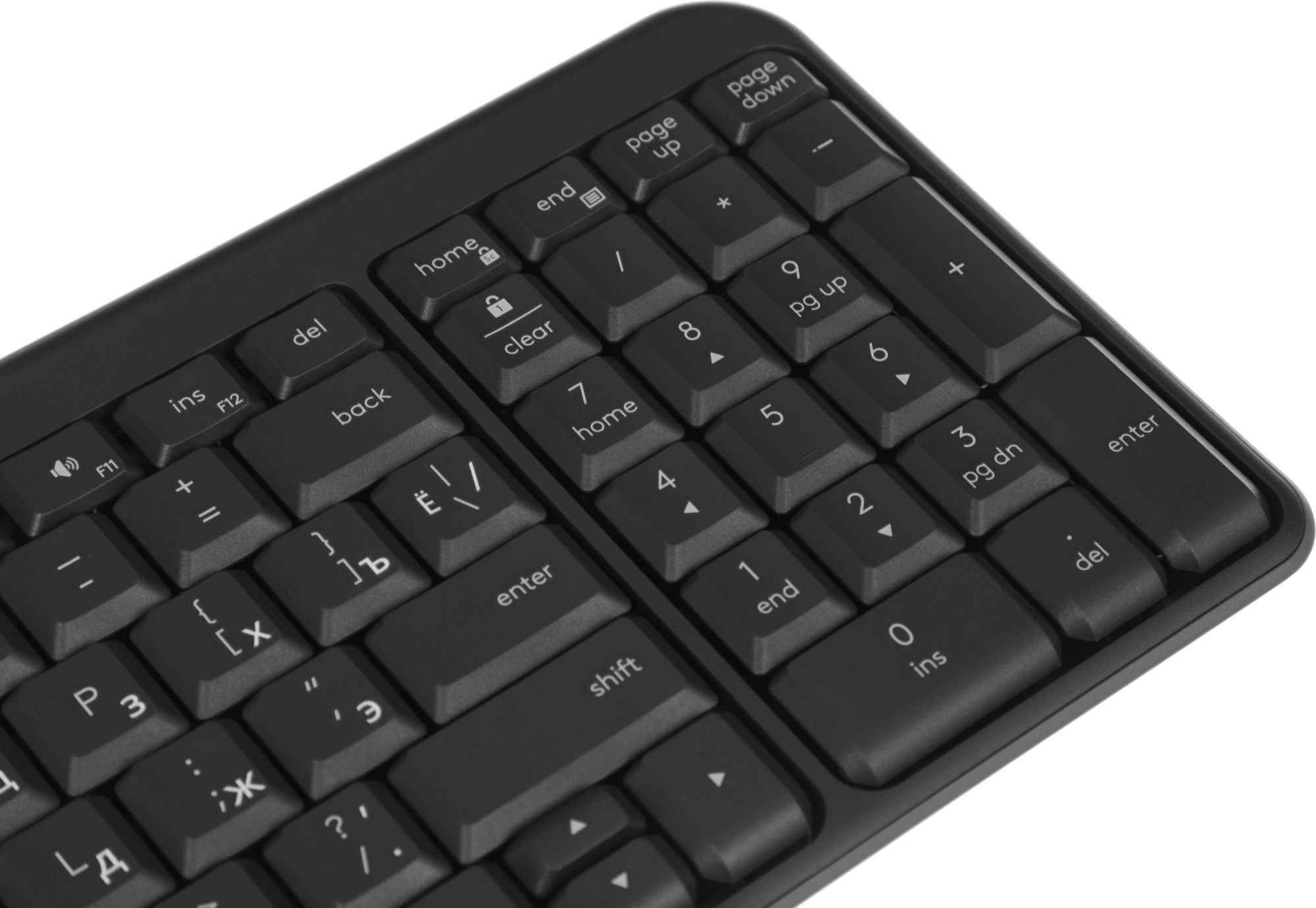 Клавиатура Logitech K251 черный беспроводная BT slim (920-013363)