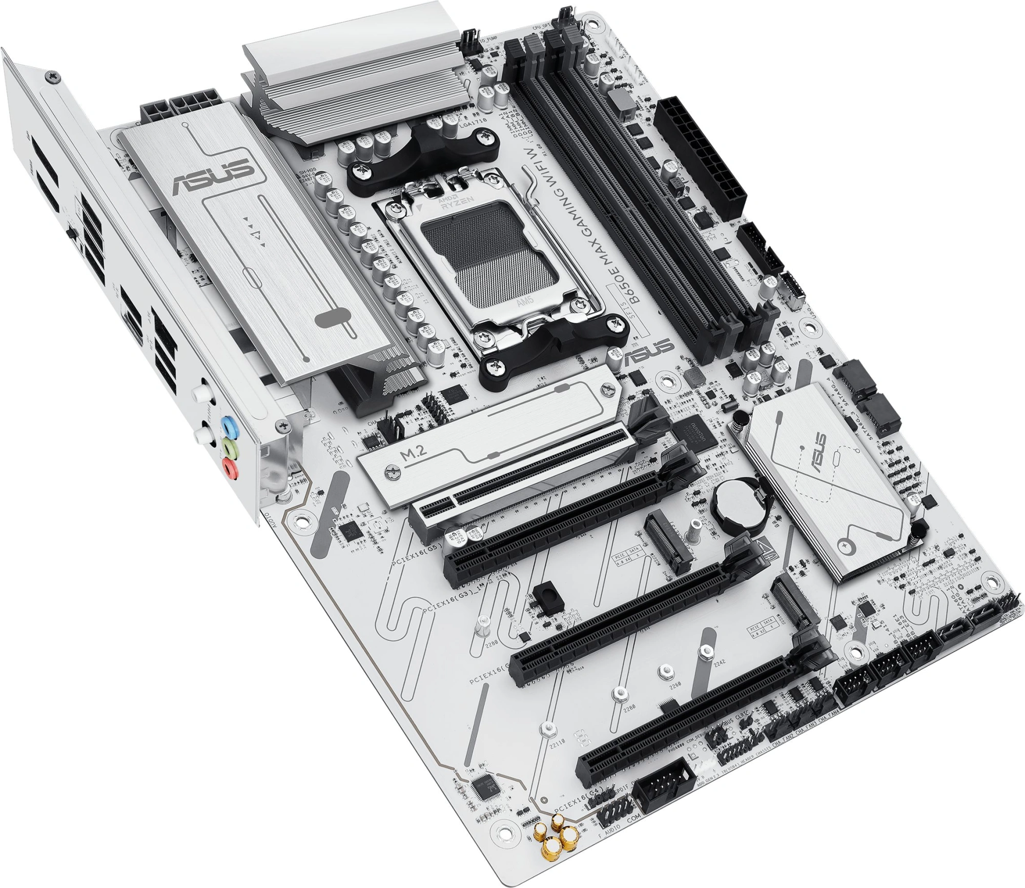 Материнская плата Asus B650E MAX GAMING WIFI W Socket AM5 AMD B650 4xDDR5 ATX AC`97 8ch(7.1) 2.5Gg RAID+HDMI+DP