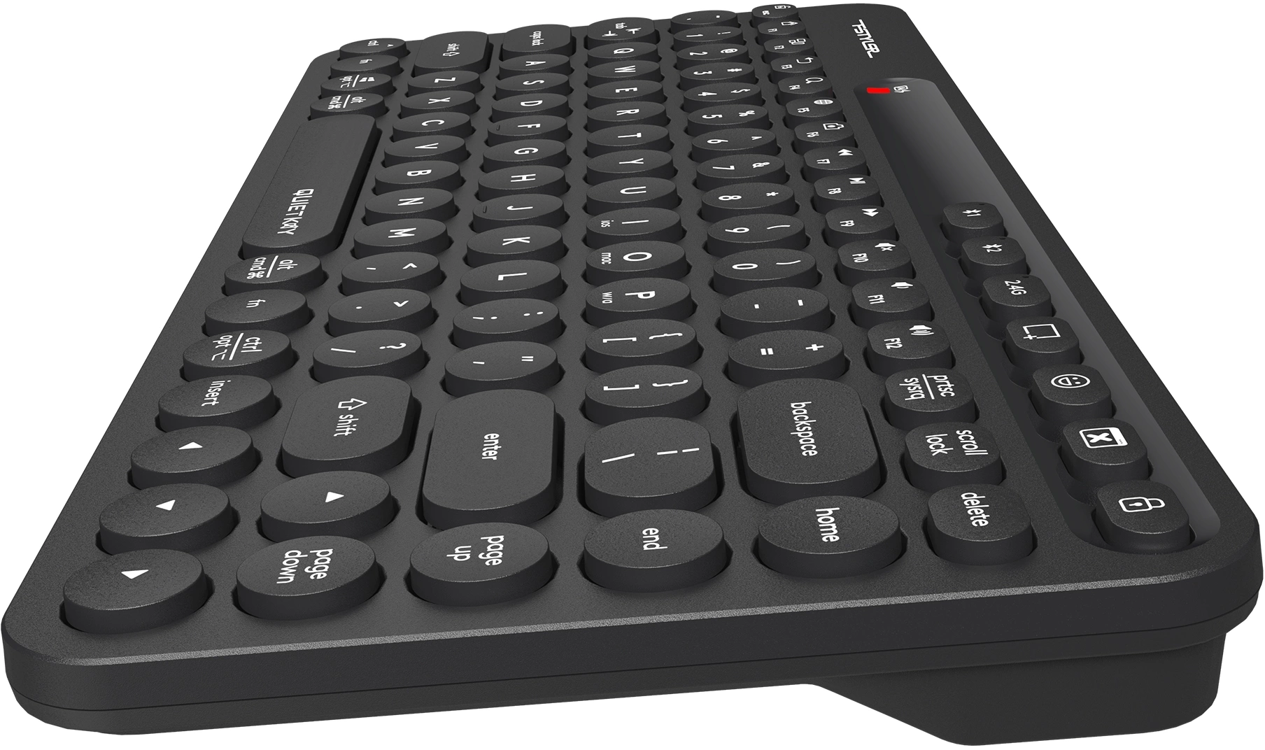 Клавиатура A4Tech FBK36C AS черный USB беспроводная BT/Radio slim Multimedia