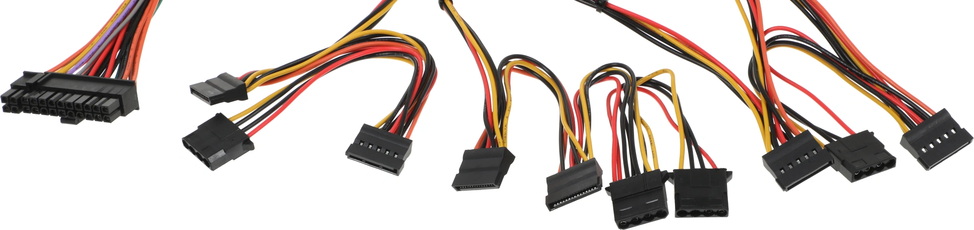 Блок питания Exegate ATX 450W 450PPX 80+ (20+4pin) APFC 140mm fan 4xSATA