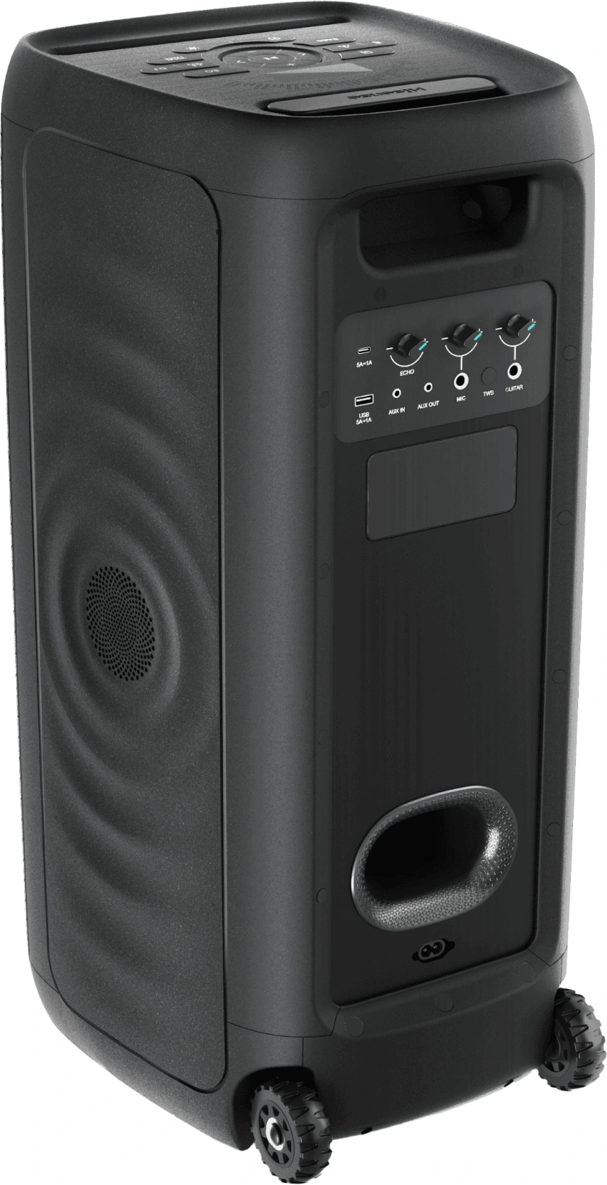 Минисистема Hisense Party Thunder черный 620Вт USB BT