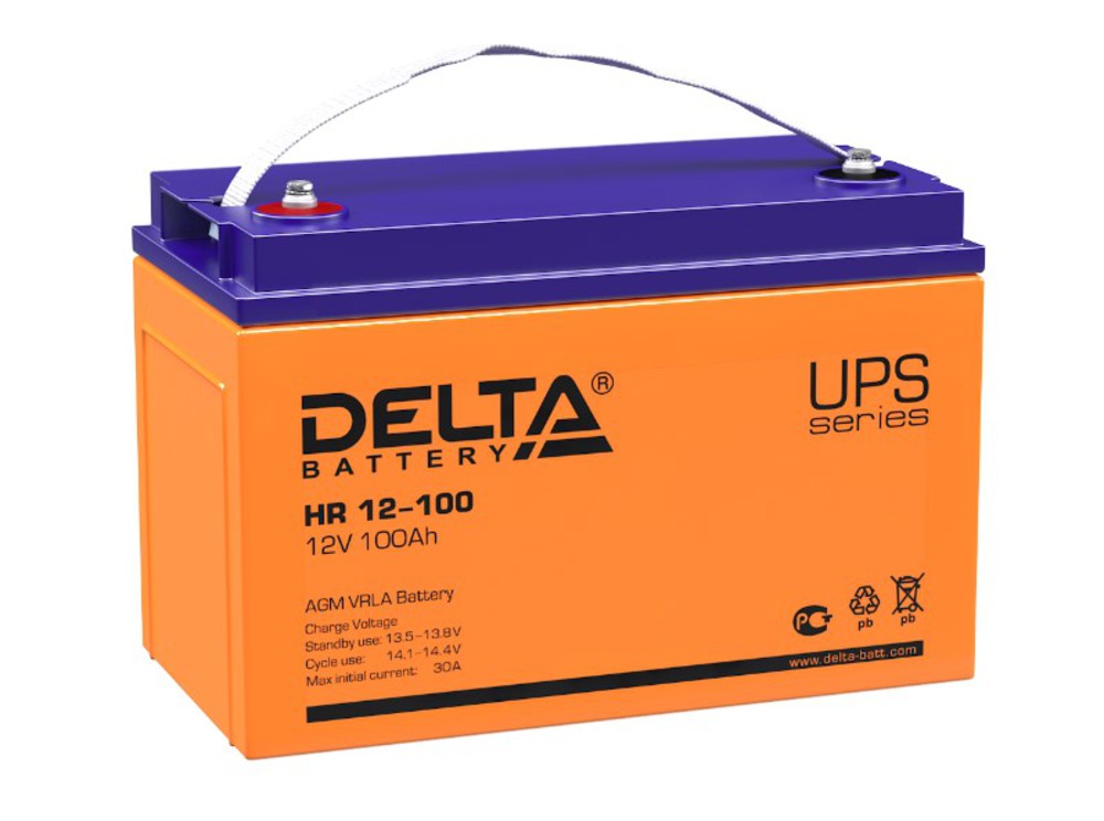 Аккумуляторная батарея Delta HR 12-100 (12V / 100Ah)