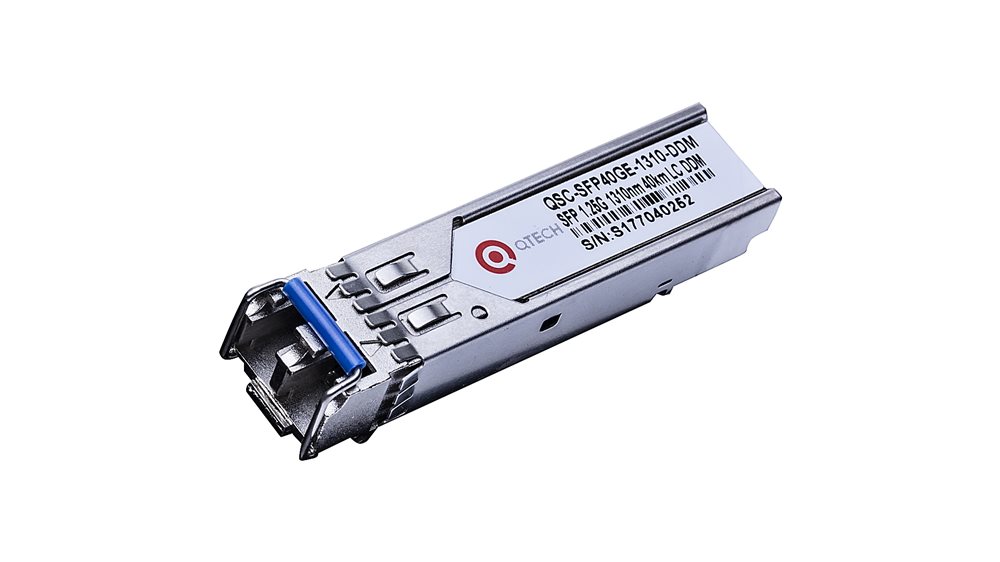QSC-SFP40GE-1310-DDM SFP модуль QTECH, 40км, 1,25Гбит/c, Tx=1310nm, LC, DFB, SM, DDM