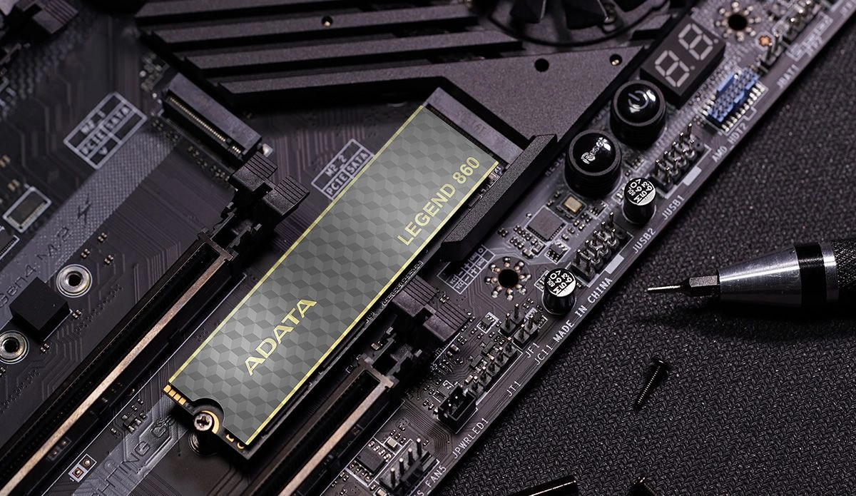 Накопитель SSD A-Data PCIe 4.0 x4 1TB SLEG-860-1000GCS Legend 860 M.2 2280