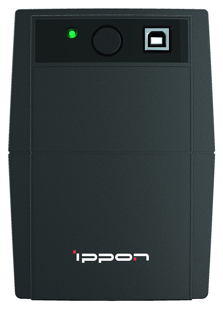 Источник бесперебойного питания Ippon Back Basic 1050S Euro 600Вт 1050ВА черный (арт:1373878)