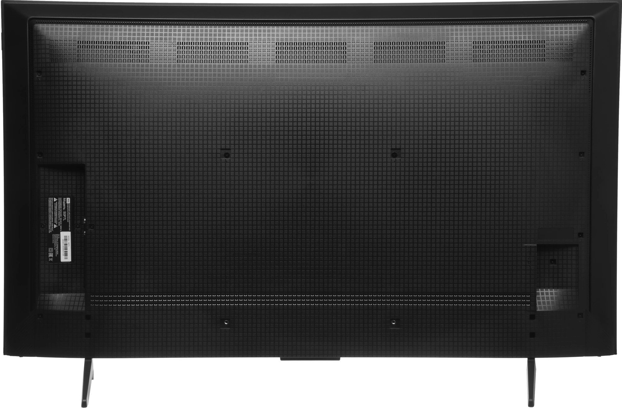 Телевизор QLED TCL 50" 50P7L черный 4K Ultra HD 60Hz DVB-T DVB-T2 DVB-C DVB-S DVB-S2 USB WiFi Smart TV (RUS)