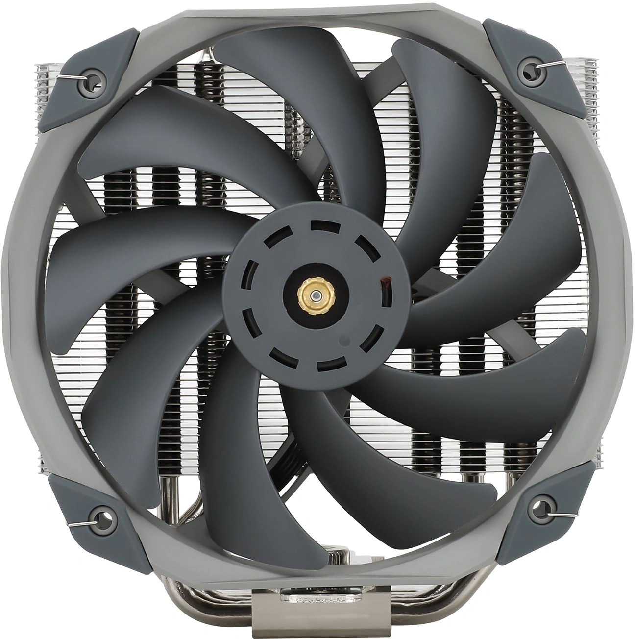 Устройство охлаждения(кулер) Thermalright TA140 EX Soc-AM4/1151/1200/2066 серый 4-pin 30.2dB Al+Cu 665gr Ret (TA140-EX)