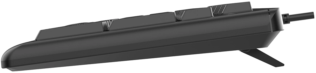 Клавиатура Acer OKW501 черный USB Multimedia (ZL.KBDEE.01U) кабель 1.8м