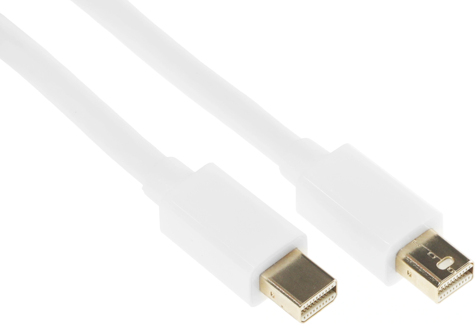 Кабель аудио-видео Buro 1.2v miniDisplayport (m)/miniDisplayport (m) 2м. позолоч.конт. белый (BHP MDPP-2)