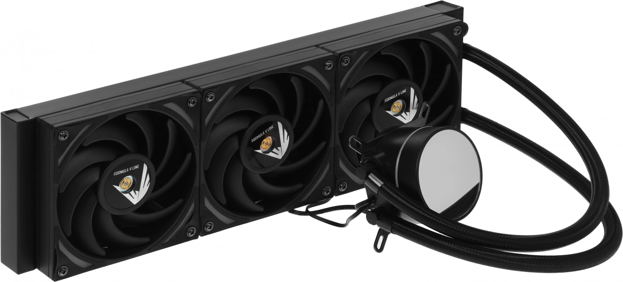Система водяного охлаждения Formula Oasis L360 ARGB Soc-AM5/AM4/1200/2066/1700/1851 черный 4-pin 1-27dB Al+Cu 360W Ret (OASIS L360 ARGB BK)