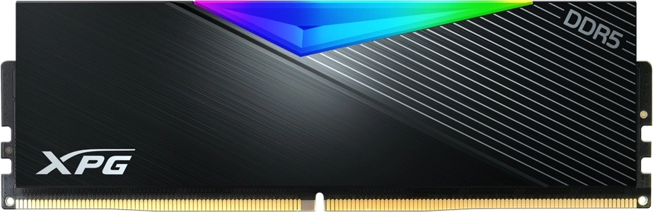 Память DDR5 2x32GB 6000MHz A-Data AX5U6000C3032G-DCLARBK XPG Lancer RGB RTL Gaming PC5-48000 CL30 DIMM 288-pin 1.35В kit dual rank с радиатором Ret