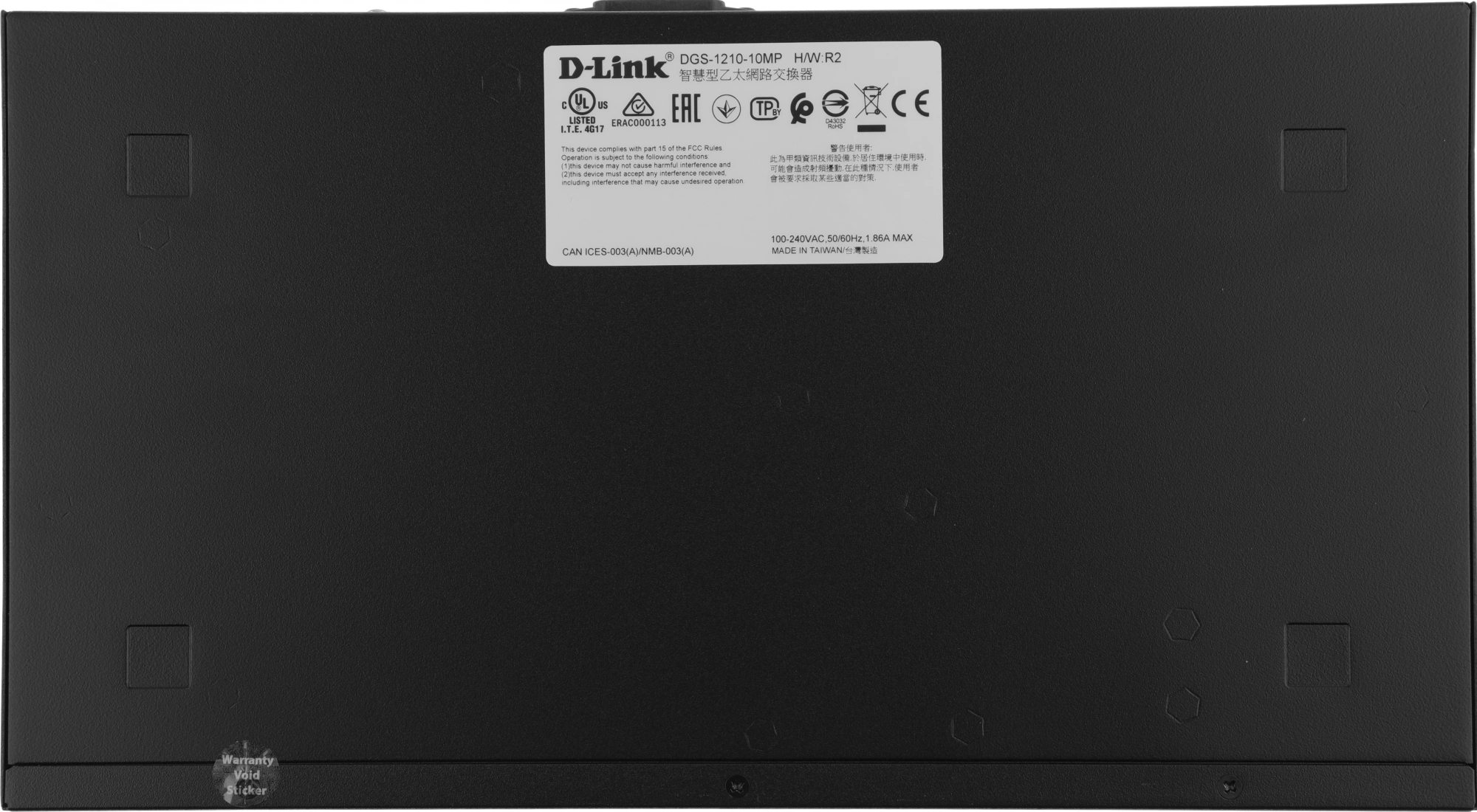 Коммутатор D-Link DGS-1210-10MP/FL (L2) 8x1Гбит/с 2SFP 8PoE+ 130W управляемый