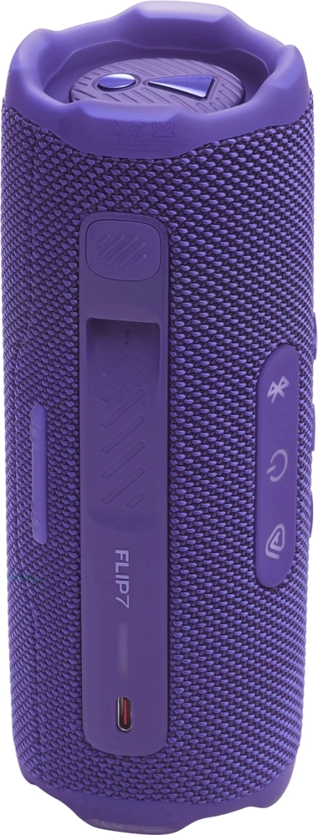 Колонка порт. JBL Flip 7 пурпурный 35W 1.0 BT 4800mAh (JBLFLIP7PUR)