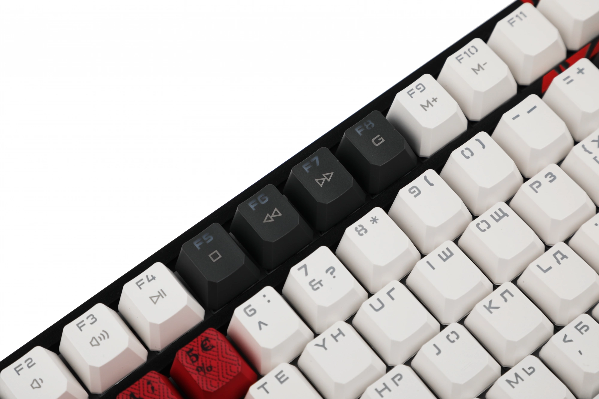 Клавиатура A4Tech S98 Naraka механическая черный/красный USB for gamer LED (S98 NARAKA BLMS RED PLUS) кабель 1.8м