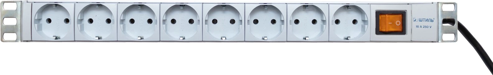 Распределитель питания Штиль PDU-8xSchuko-С20
