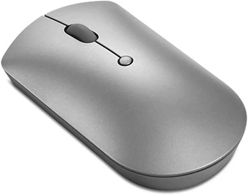 Мышь Lenovo 600 Bluetooth Silent светло-серый оптическая 2400dpi silent беспров. 2but (GY50X88832)
