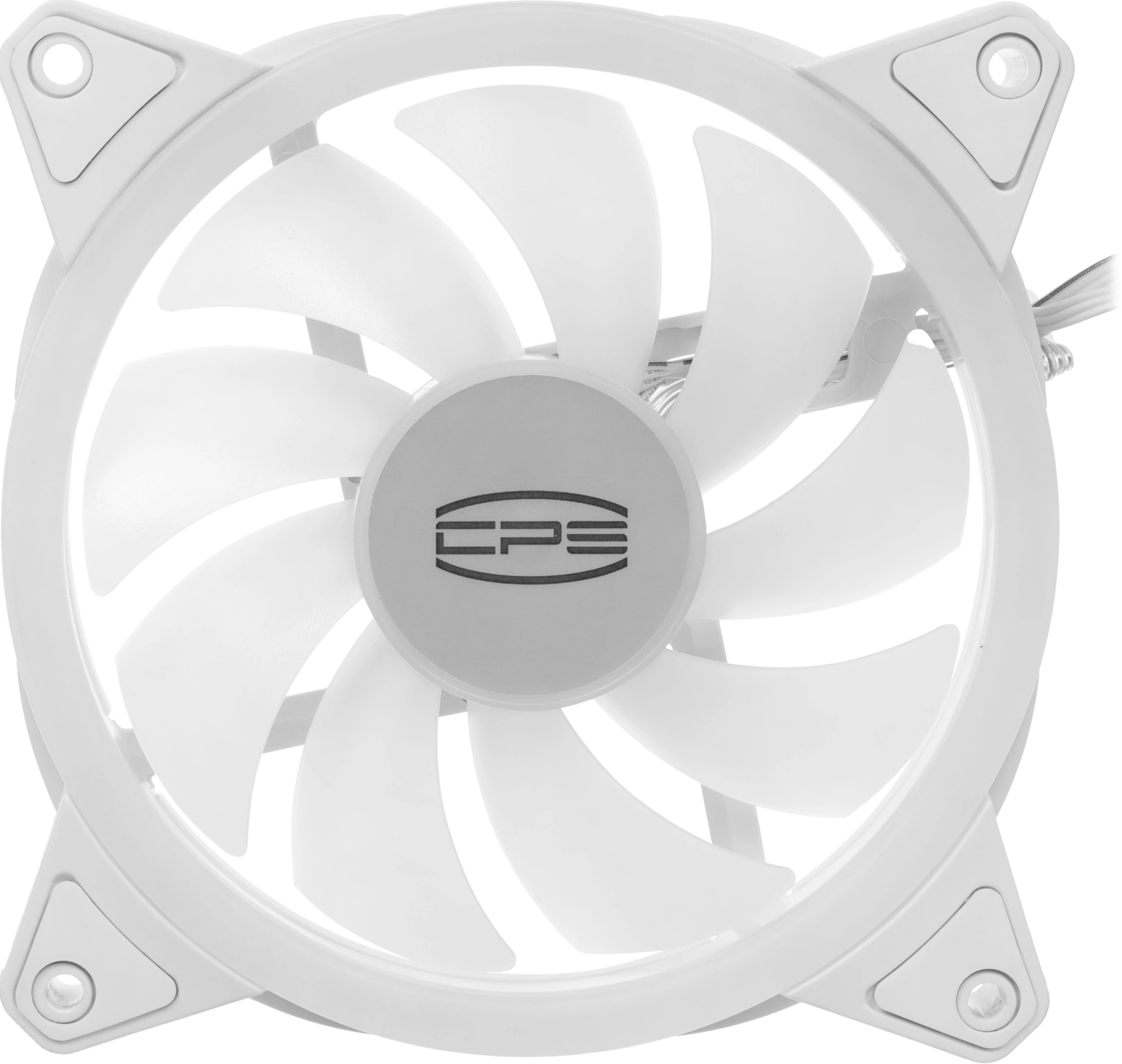 Вентилятор для корпуса PcCooler F3 T120 ARGB 120х120x25 белый 4-pin 21.6дБ (F3-T120WHAM1-GL) Ret