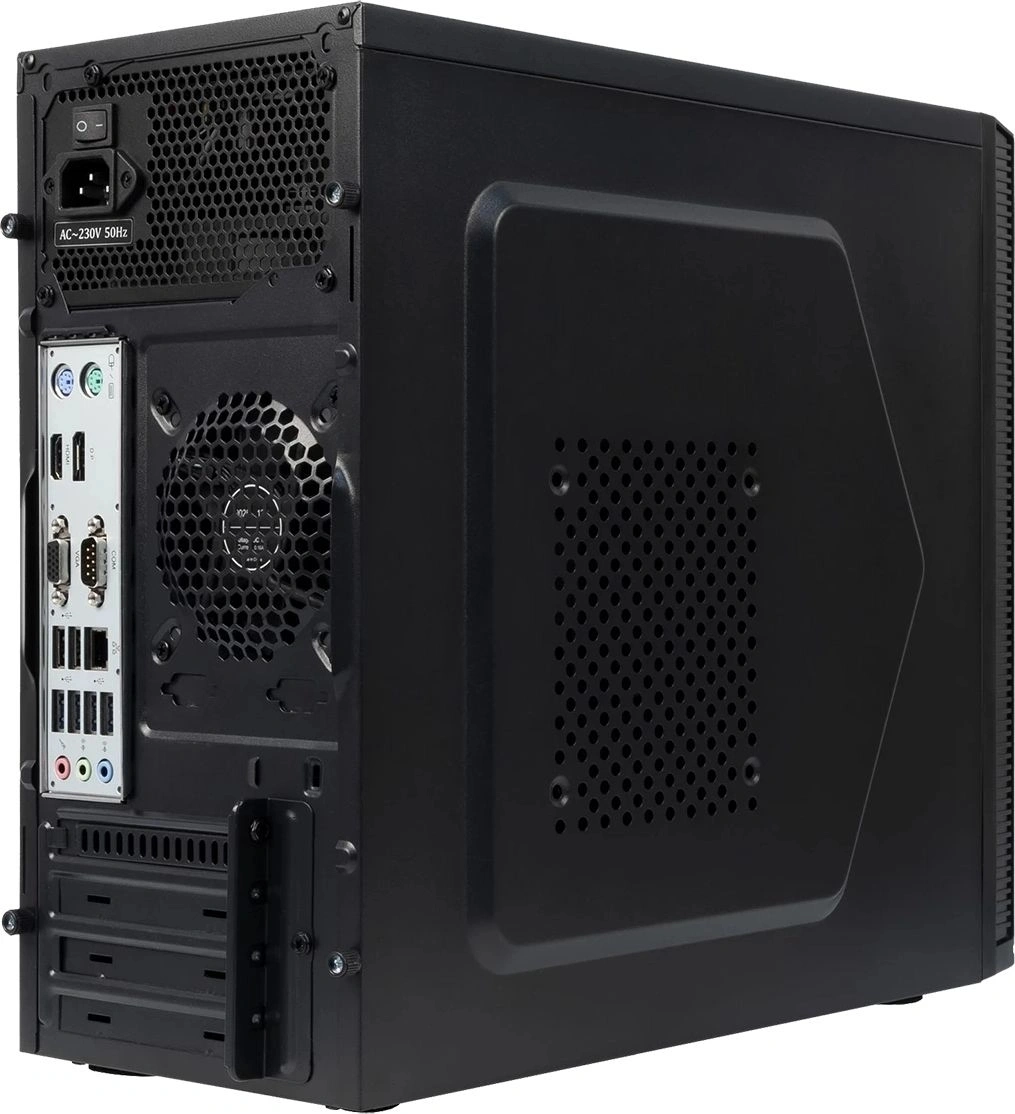 ПК Amur Нарвал A5А12 MT Ryzen 5 PRO 4650G (3.7) 8Gb SSD256Gb Vega 7 FreeDOS GbitEth 400W мышь клавиатура черный (RUS) (2116842)