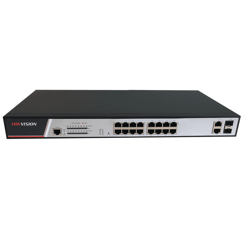 Управляемый PoE коммутатор DS-3E2318P 16 портов