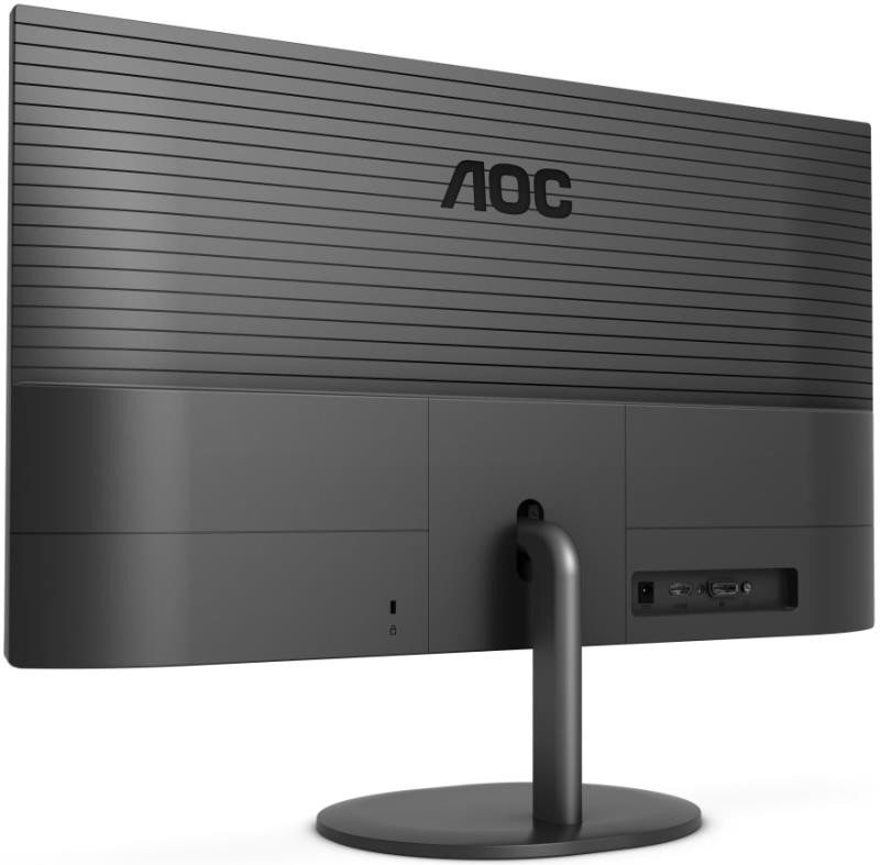 Монитор AOC 23.8" Value Line Q24V4EA черный IPS LED 16:9 HDMI M/M матовая 250cd 178гр/178гр 2560x1440 75Hz DP 2K 3.45кг