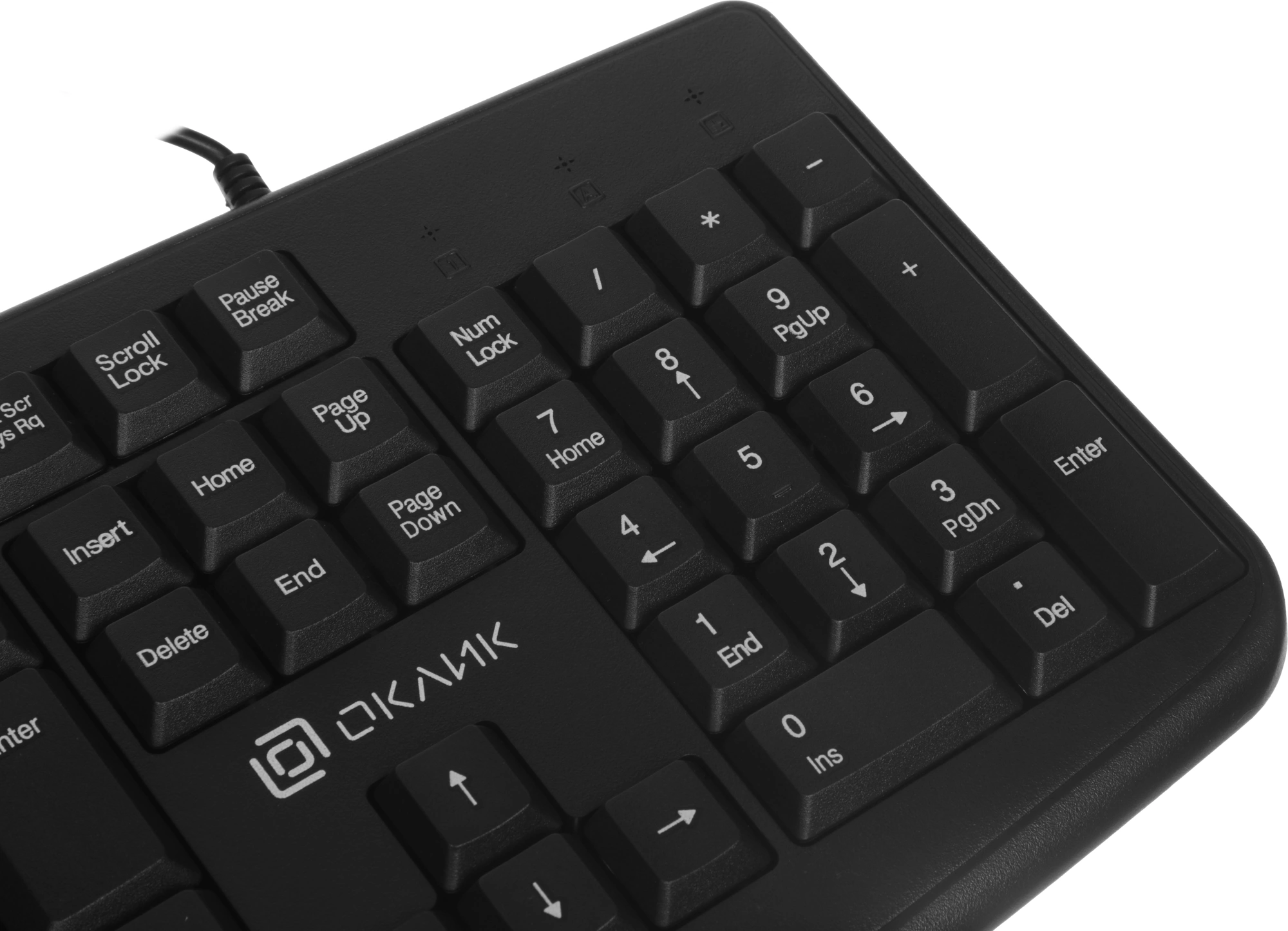 Клавиатура Оклик 105M черный USB (1678092)
