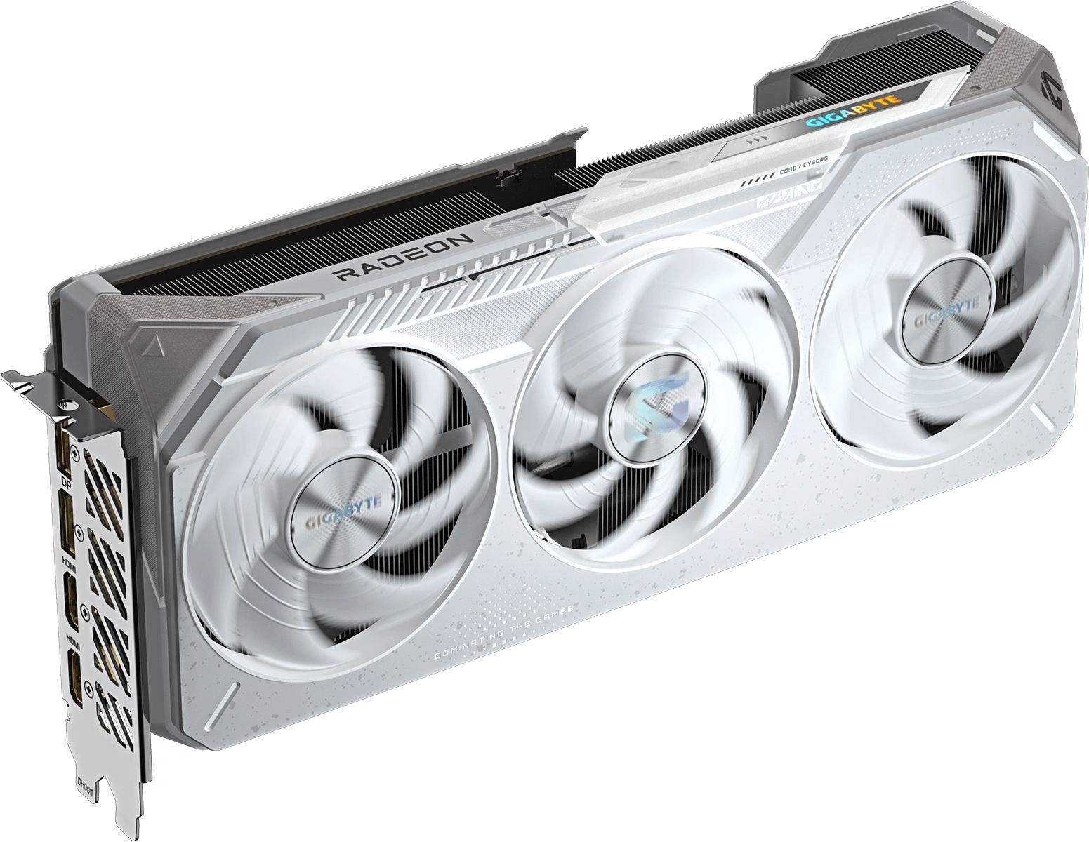 Видеокарта Gigabyte PCI-E 5.0 GV-R907XGAMINGOCICE-16GD AMD Radeon RX 9070XT 16Gb 256bit GDDR6 2520/20000 HDMIx2 DPx2 HDCP Ret