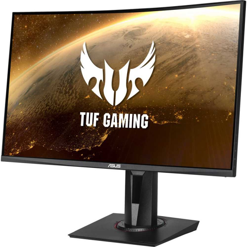 Монитор Asus 27" TUF Gaming VG27WQ черный VA LED 16:9 HDMI M/M матовая HAS Piv 400cd 178гр/178гр 2560x1440 165Hz FreeSync Premium DP 2K 5.9кг